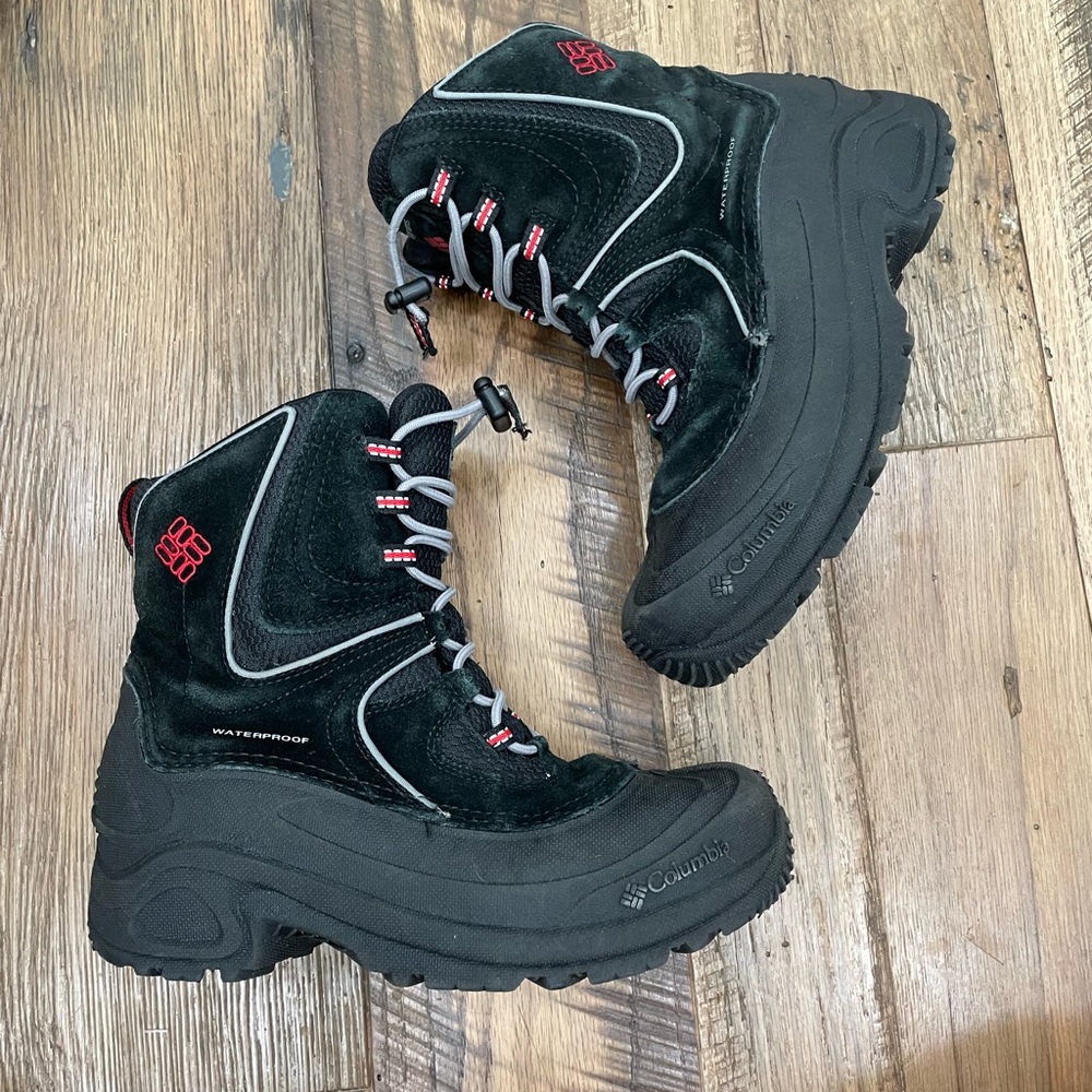 Columbia winter snow boots boy 4